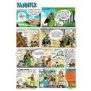 Carte prénom en BD - Yannick - 15x21 cm